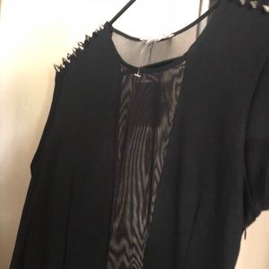 “S” little black dress.